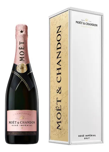 Moet Brut Rose c/estuche metálico